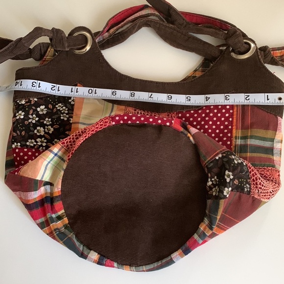 Patchwork Y2K Bucket Quilted Purse Bag - Picture 6 of 7